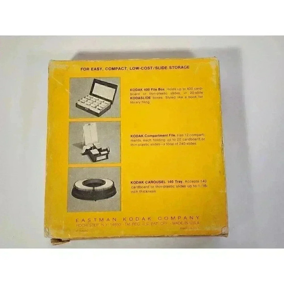Kodak Carousel Stack Loader Model‎ B40 Slide Tray Vintage in Box w/Instructions - Picture 10 of 16